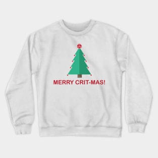 Merry Crit-Mas! Crewneck Sweatshirt